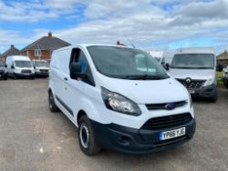 2016 66 FORD TRANSIT CUSTOM 310 PANEL VAN - 135K MILES - SERVICE HISTORY *NO VAT*