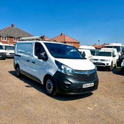 2014 64 VAUXHALL VIVARO 2900 CDTI ECOFLEX PANEL VAN - 128K MILES - PARKING SENSORS - BLUETOOTH