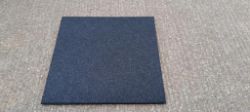 5X NEW RUBBER CRUMB GYM MAT 1000 X 1000 X30MM BLACK + GREY SPECKLE