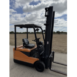 TOYOTA 1.6 TONNE ELECTRIC FORKLIFT TRUCK