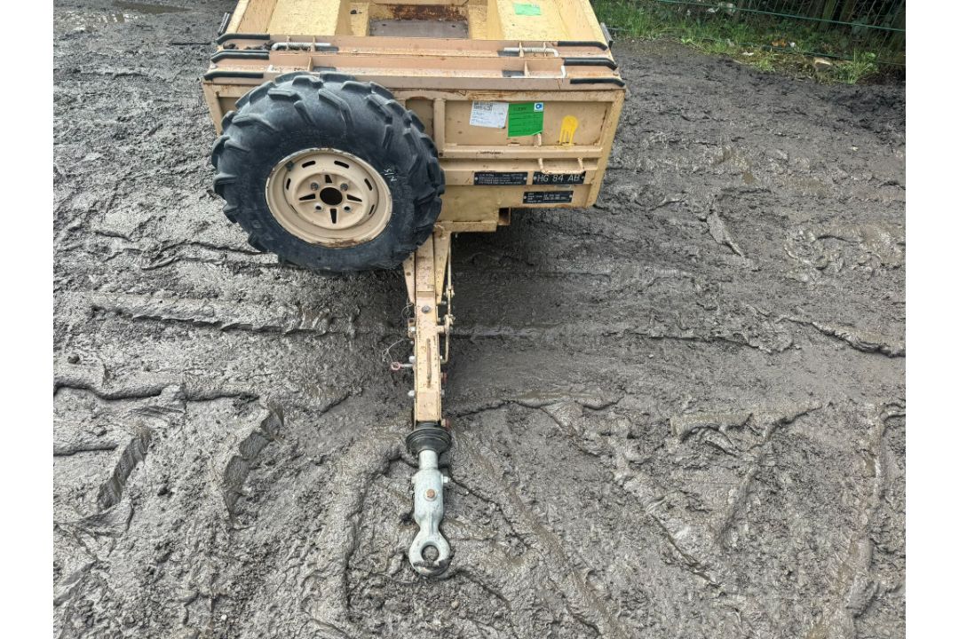 ARMY QUAD TRAILER CAR TRAILER DIRECT FROM THE ARMY - Image 5 of 8