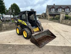 NEW HOLLAND L160 WHEELED SKIDSTEER LOADER - PERKINS DIESEL ENGINE