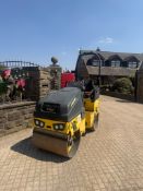 2018 BOMAG BW80AD-5 800MM TWIN DRUM VIBRATING ROLLER *1693 HOURS*