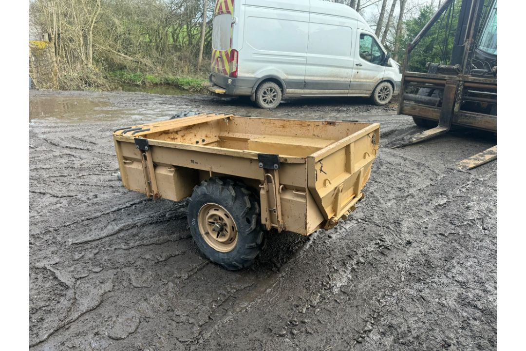 ARMY QUAD TRAILER CAR TRAILER DIRECT FROM THE ARMY - Image 2 of 8