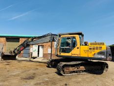 VOLVO EC210BLC EXCAVATOR*C/W DITCHING BUCKET*