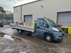 2010 10 CITROEN RELAY HDI 160 XLWB FLATBED *NO VAT*