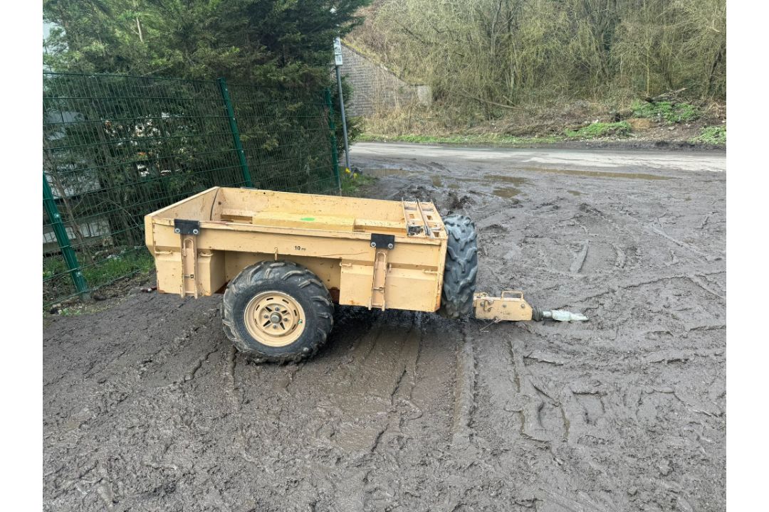 ARMY QUAD TRAILER CAR TRAILER DIRECT FROM THE ARMY - Image 8 of 8