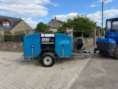 2007 EDGE GRIMEBUSTER V200-MD SINGLE AXLE INDUSTRIAL DIESEL PRESSURE WASHER