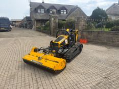 MCCONNELL ROBOCUT RC40 REMOTE CONTROL BANK MOWER - 246 HOURS
