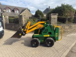 KANGA DA-625 WHEELED SKIDSTEER LOADER