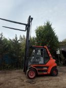 LINDI LANSING 8 TON DIESEL FORKLIFT LONG FORKS
