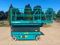 2022 SUNWARD SWSL1212DC ELECTRIC SCISSOR LIFT