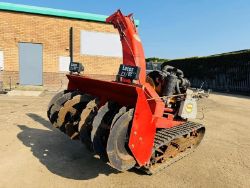 FUJII FSR1100GKD TRACKED SNOW BLOWER * SWAY & TILT*