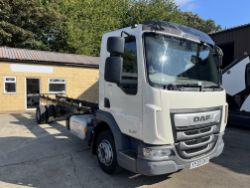 2020 20 DAF LF 45.180 12 TON CHASSIS CAB HCV - 352K MILES - 3 SEATS - AUTOMATIC