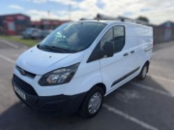 2017 17 FORD TRANSIT CUSTOM PANEL VAN - 72K MILES - EX BT - EURO 6