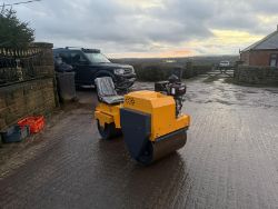 NEW/UNUSED MMS MS-850 TWIN DRUM RIDE ON CRICKET PITCH ROLLER