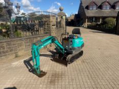 KOMATSU PC02 MINI TRACKED EXCAVATOR 360 MACHINE