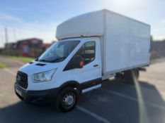 2015 15 FORD TRANSIT LUTON TAIL LIFT VAN - 70K MILES - 2 KEYS *NO VAT*