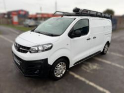 2022 22 VAUXHALL VIVARO DYNAMIC PANEL VAN - 99K MILES - ROOF RACK - 4 SERVICE STAMPS.