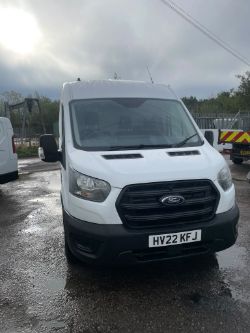 2022 22 FORD TRANSIT 350 LEADER ECOBLUE PANEL VAN - 30K MILES - PLY LINED