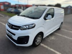 2021 21 VAUXHALL VIVARO 2700 SPORTIVE S/S PANEL VAN - 96K MILES - AIR CON - INTERNAL RACKING