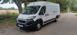 2021 71 PEUGEOT BOXER 435 PRO L4H2 BLUEHDI PANEL VAN - 102K MILES - AIR CON