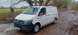 2018 68 VOLKSWAGEN TRANSPORTER T32 S-LN TDI BMT4M PANEL VAN - 72K MILES - AIR CON