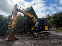 2017 JCB JS160LC 4F EXCAVATOR - 10,192 HOURS