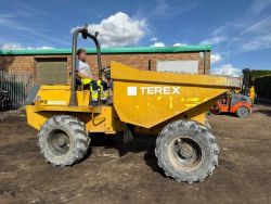 TEREX PT6000 STRAIGHT TIP DUMPER*C/W ROLL BAR*