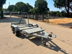 BRAND NEW UNUSED DOUBLE AXLE TRAILER