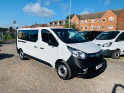 2015 15 VAUXHALL VIVARO CDTI MINIBUS - 45K MILES - 9 SEATS - 2 KEYS *NO VAT*