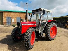 MASSEY FERGUSON 382 4WD TRACTOR *C/W REAR LINKAGE*