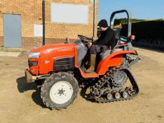 KUBOTA KB225 HALF TRACK COMPACT TRACTOR *1044 HOURS*