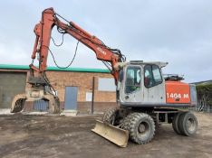 ATLAS 1404M WHEELED EXCAVATOR*C/W ROTATING SELECTOR GRAB*