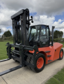 LINDE H120D DIESEL FORKLIFT TRUCK - FULL HEATED CAB