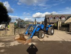 2017 SOLIS 50 50HP 4WD COMPACT TRACTOR W/ FRONT LOADER AND BUCKET - 996 HOURS