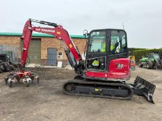 YANMAR SV60-B EXCAVATOR*YEAR 2023*C/W SCRAP GRAB*