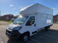 2021 71 PEUGEOT BOXER LUTON TAIL LIFT - 55K MILES - 1 KEY *NO VAT*