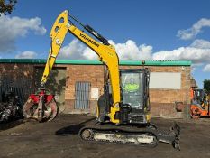 YANMAR SV60-A EXCAVATOR*YEAR 2019*C/W SCRAP GRAB*