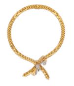 Retro Diamant-Collier
