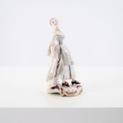 Dame in Tanzpose