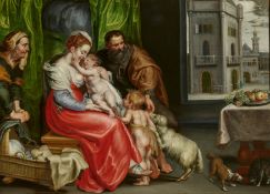 Peter Paul Rubens: Die Heilige Familie mit Elisabeth und dem Johannesknaben