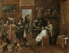 Frans Francken II.: Die Barbierstube