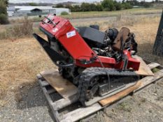 Barreto Walk Behind Crawler Stump Grinder,