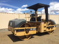 2001 Caterpillar CB-534C Vibratory Tandem Roller,