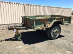 Marine Corps M105A2 1.5 Ton Utility/Cargo Trailer,