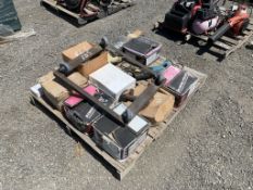 Pallet of Misc Items, Including Ridgid Drill,