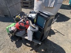 Pallet of Misc Items, Including Portable AC Unit,