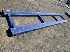Unused 16ft x 3ft Steel Frame Pallet.