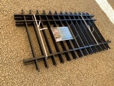 (4) Unused 6.6ft x 3.8ft Galvanized Steel Fencing